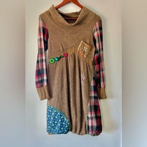 Funky Knit Sweater Dress